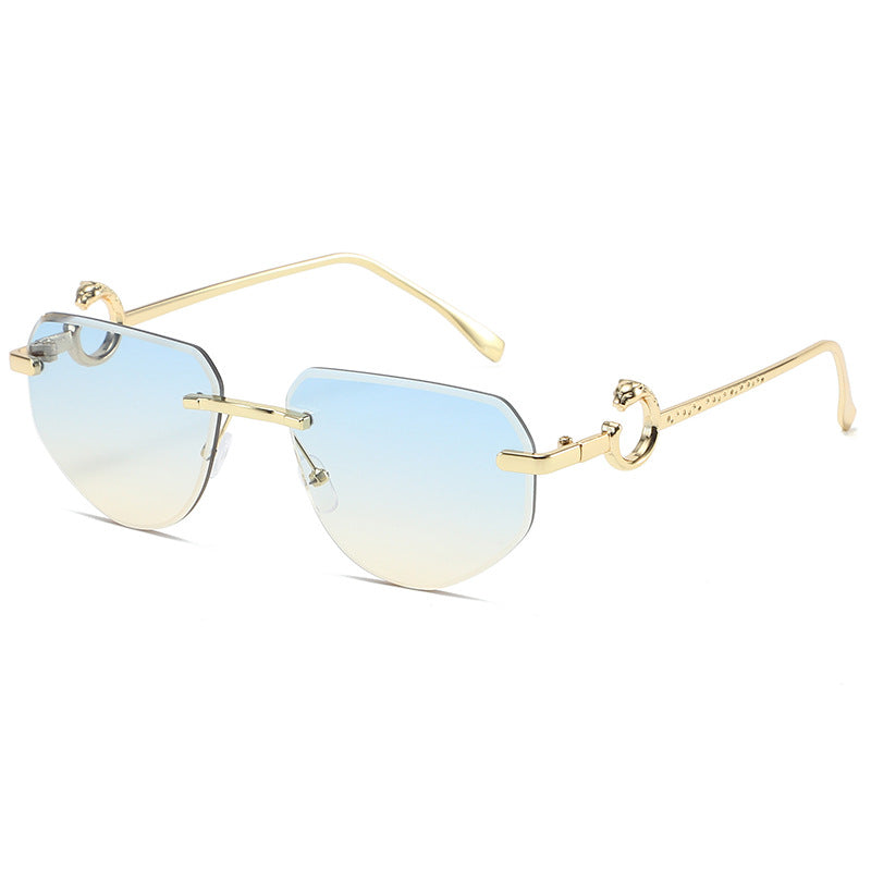 Chic Hexagonal Frame Sunglasses