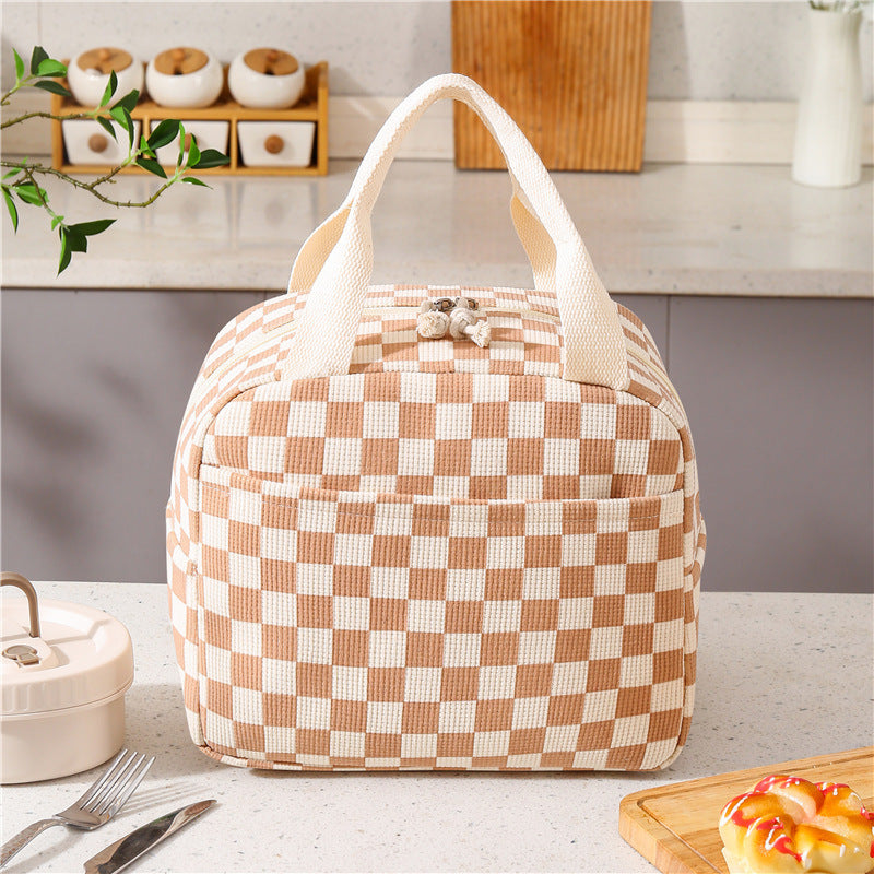 Insulated Strawberry Print Lunch Cooler Bag Kalsten
