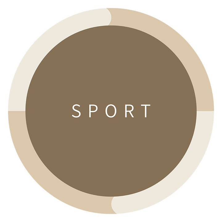 Abstract Sports-Themed Area Mat Kalsten