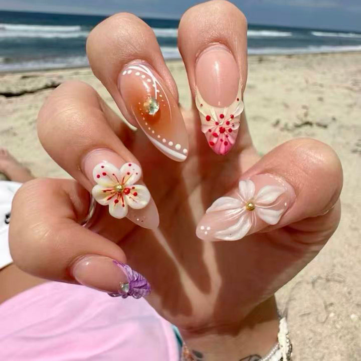 Floral 3D Nail Art Enhancements Kalsten 1789915327