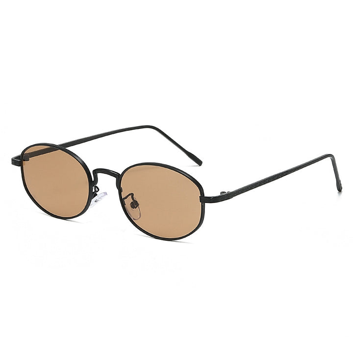 Minimalist Oval Frame Sunglasses Kalsten