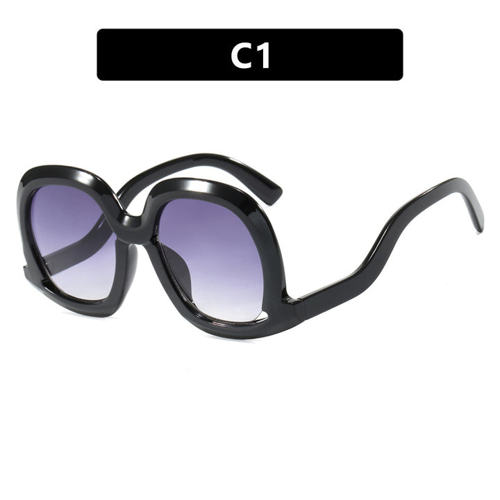 Women's oversized sunglasses with fashionable design Kalsten