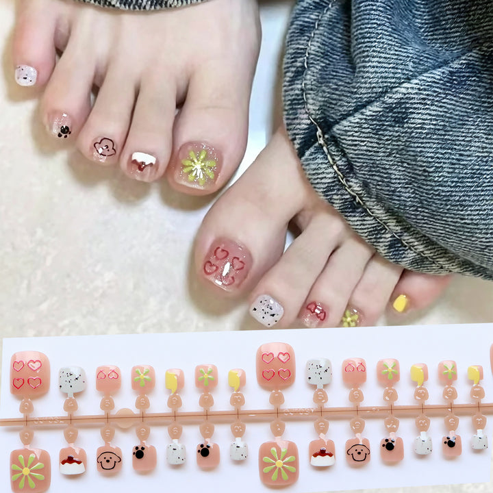 Artistic Themed Press-On Nail Collection Kalsten