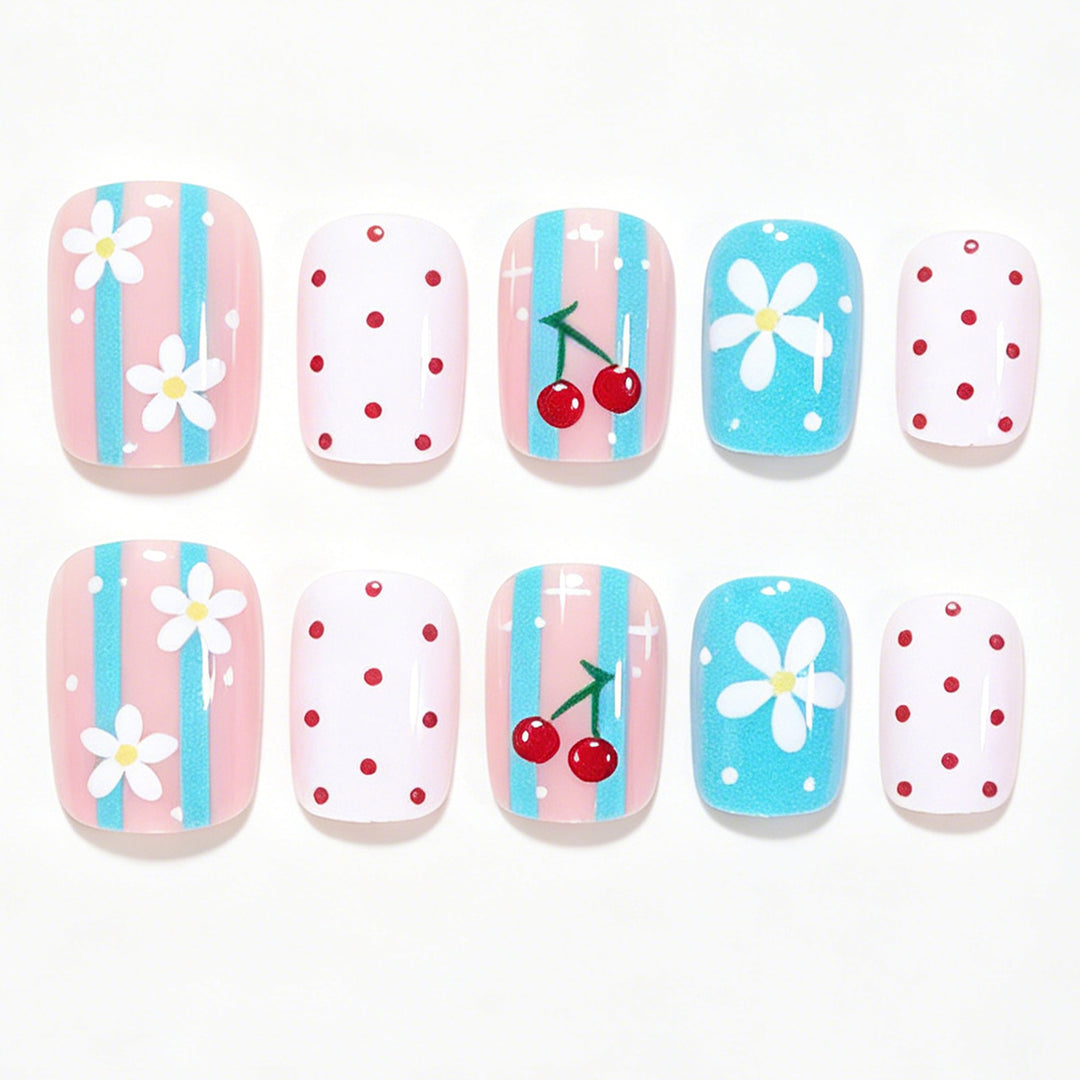 Creative Floral Themed Nail Art Set Kalsten