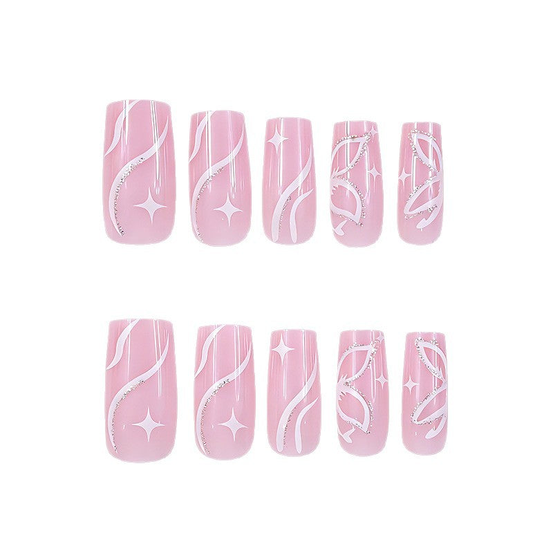 Elegant Floral Nail Art Enhancements Kalsten
