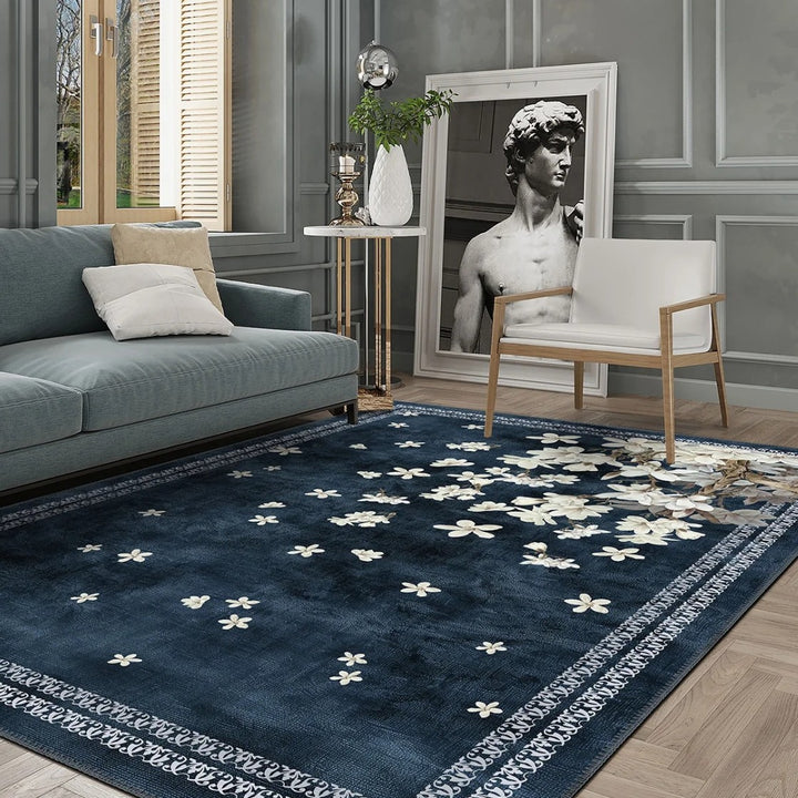 Botanical Pattern Area Rug