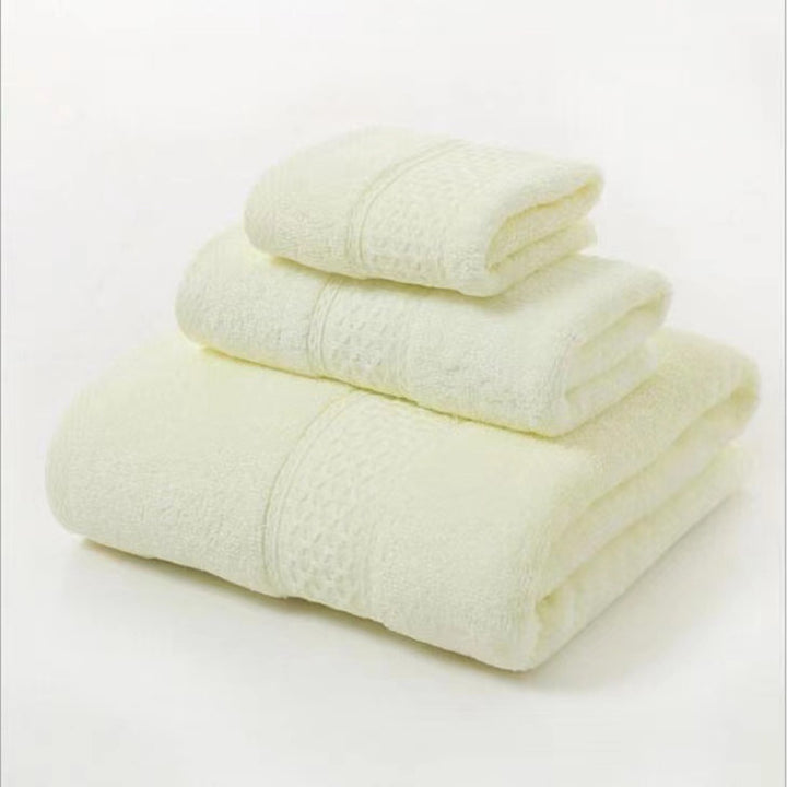 Terry Bath Towel Set with Elegant Structure Kalsten