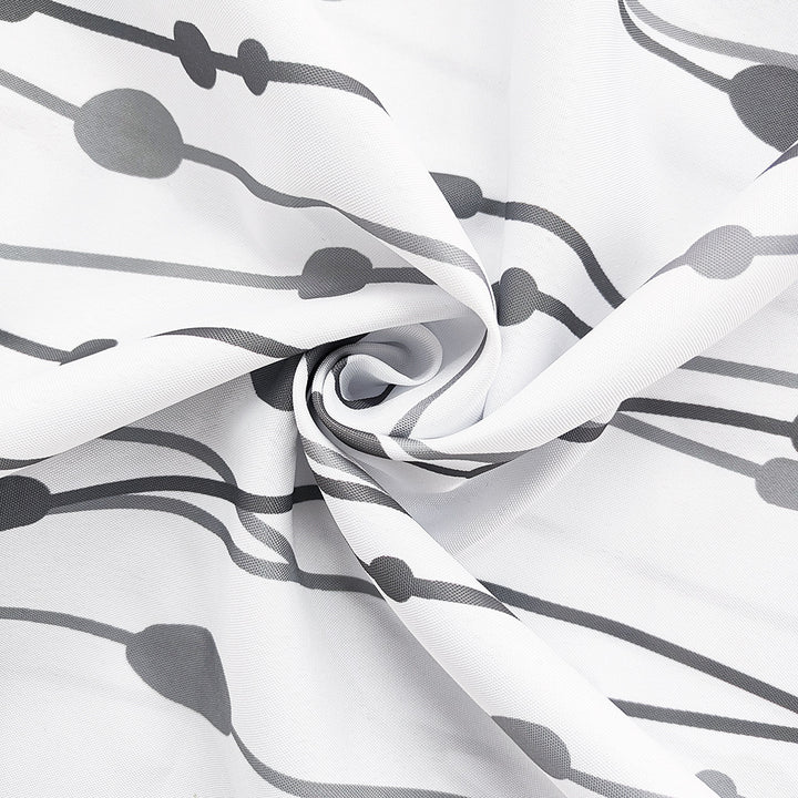 Modern Abstract Shower Curtain Kalsten