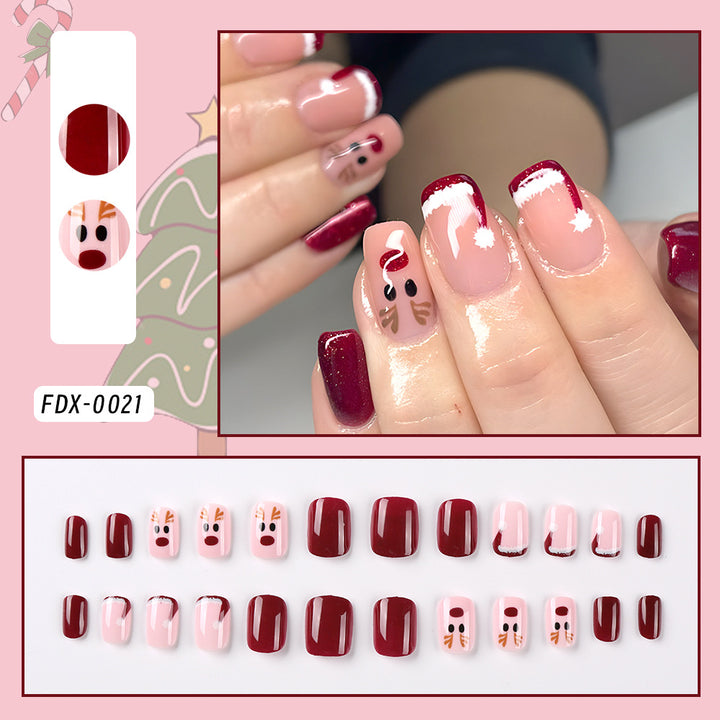 Artistic Press-On Nail Set Kalsten