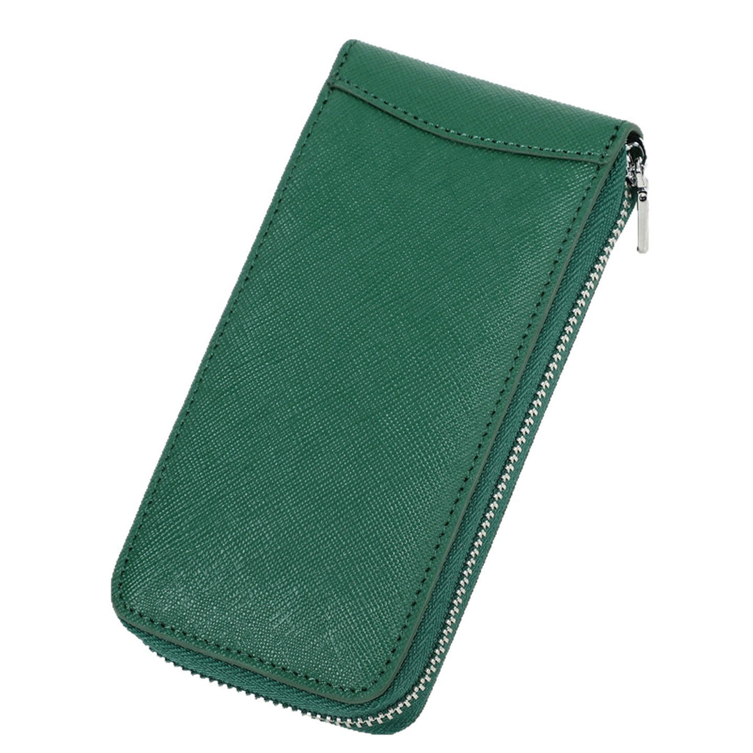 Zippered Leather Phone Pouch Kalsten