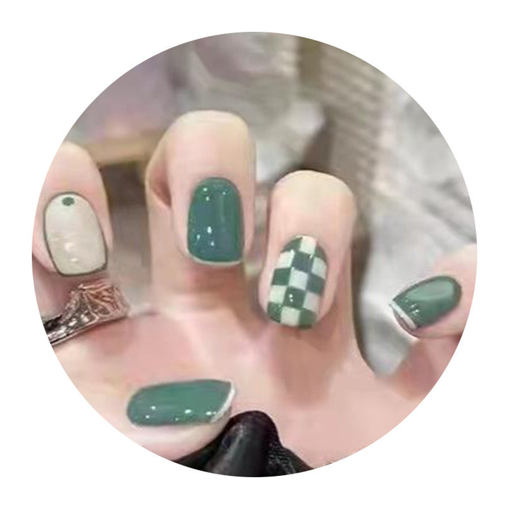 Glossy Gel Nail Extensions Kalsten