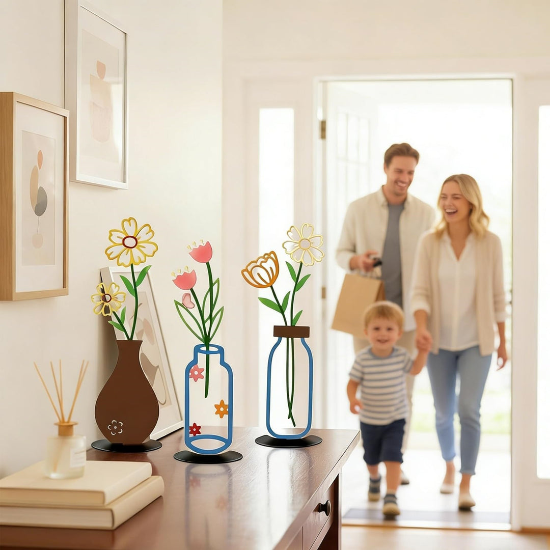 Decorative Floral Vase Kalsten