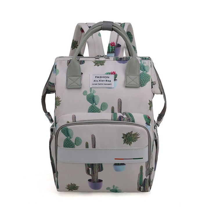 Fashionable Cactus Print Backpack Kalsten