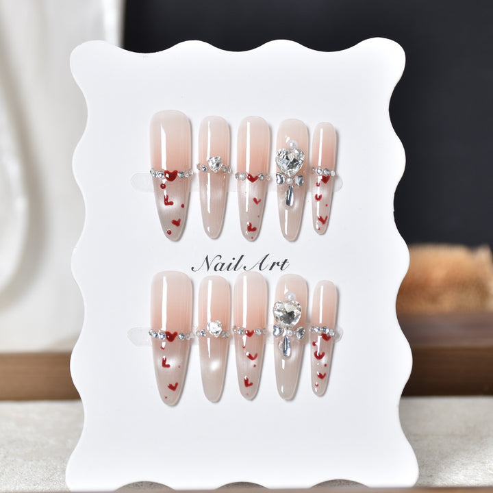 Decorative Press-On Nail Art Set Kalsten