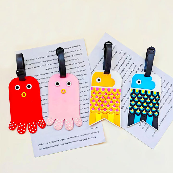 Unisex Cute Octopus-Shaped Luggage Tag Kalsten
