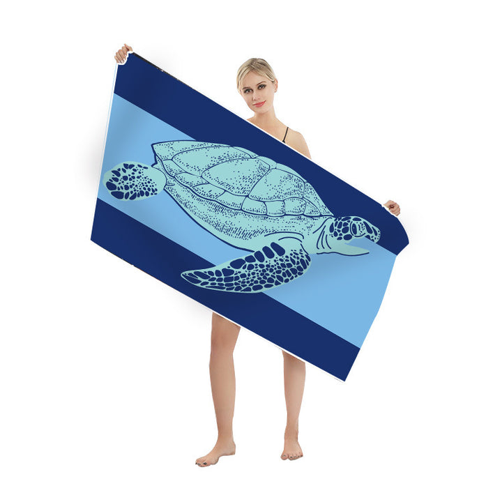 Beach towel with creative mandala design Kalsten