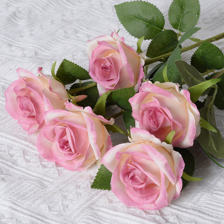 Artificial Fabric Rose Decoration