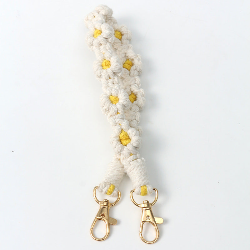 Floral Patterned Keychain