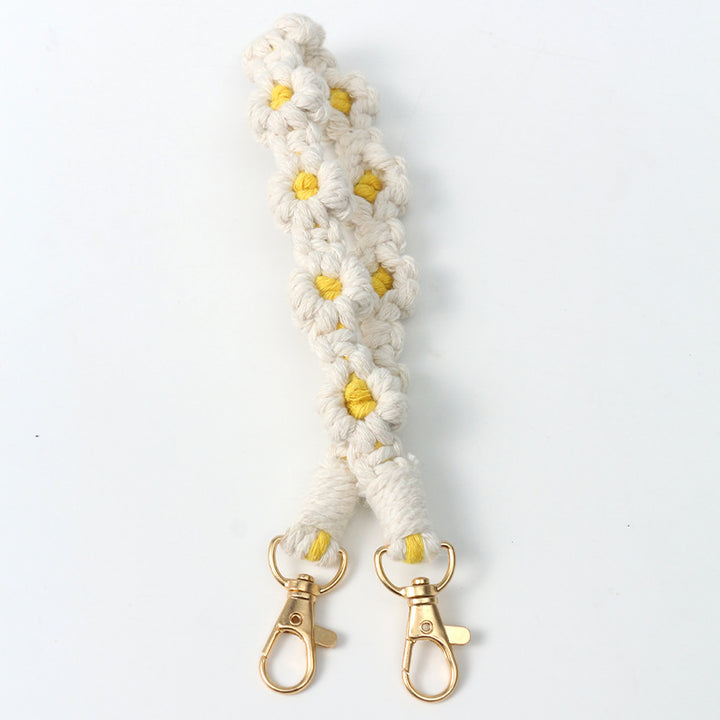 Floral Patterned Keychain