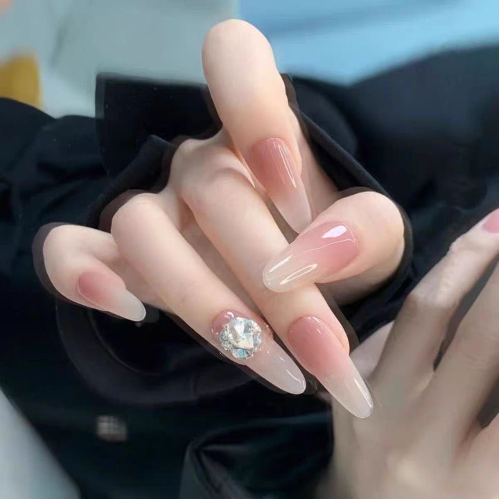 Artistic Press-On Nail Set with Unique Designs Kalsten