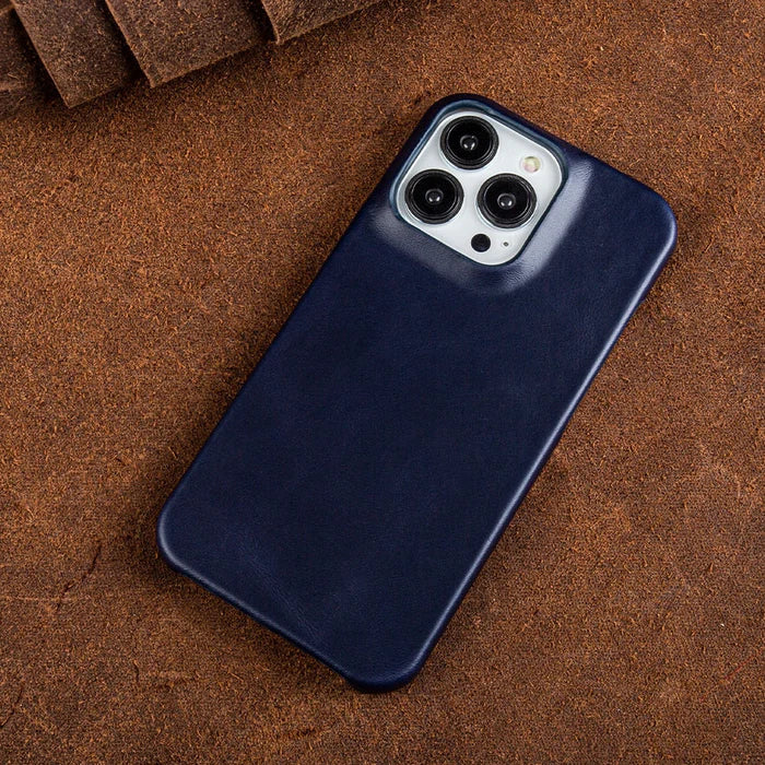 Noxord | Oil Wax Genuine Leather Apple iPhone Case