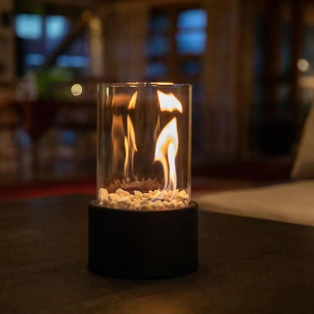 Table Lamp Glass Oil Flame Burner | Noxord