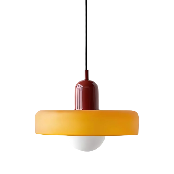 Celeste Élégance - Stylish Pendant Lamp of Metal & Glass Noxord