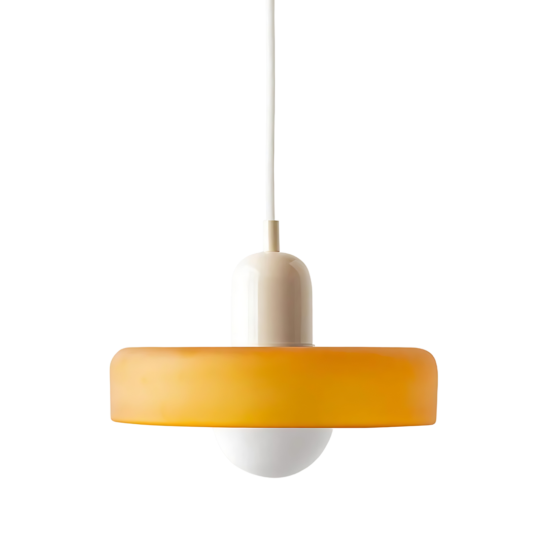 Celeste Élégance - Stylish Pendant Lamp of Metal & Glass Noxord