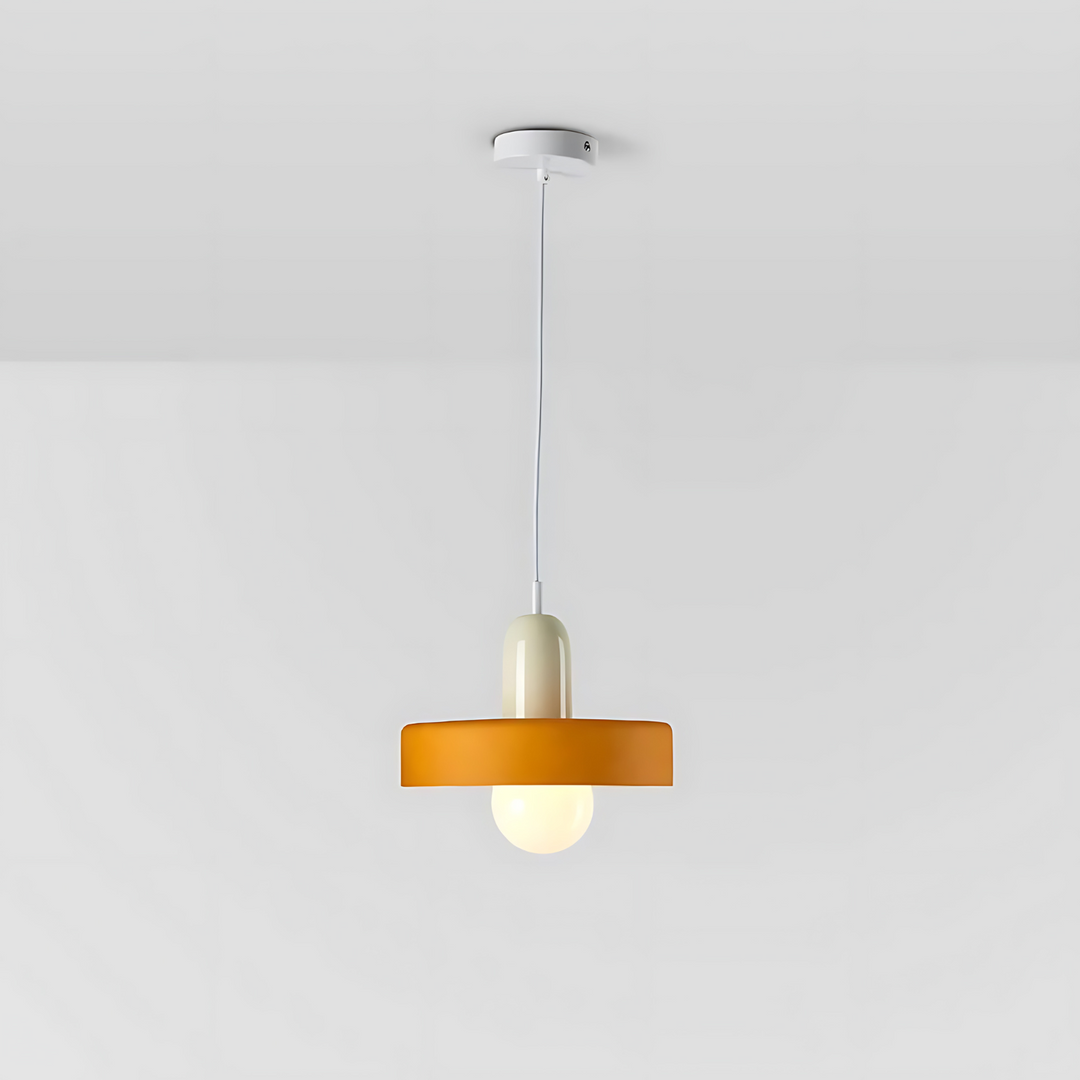 Celeste Élégance - Stylish Pendant Lamp of Metal & Glass Noxord