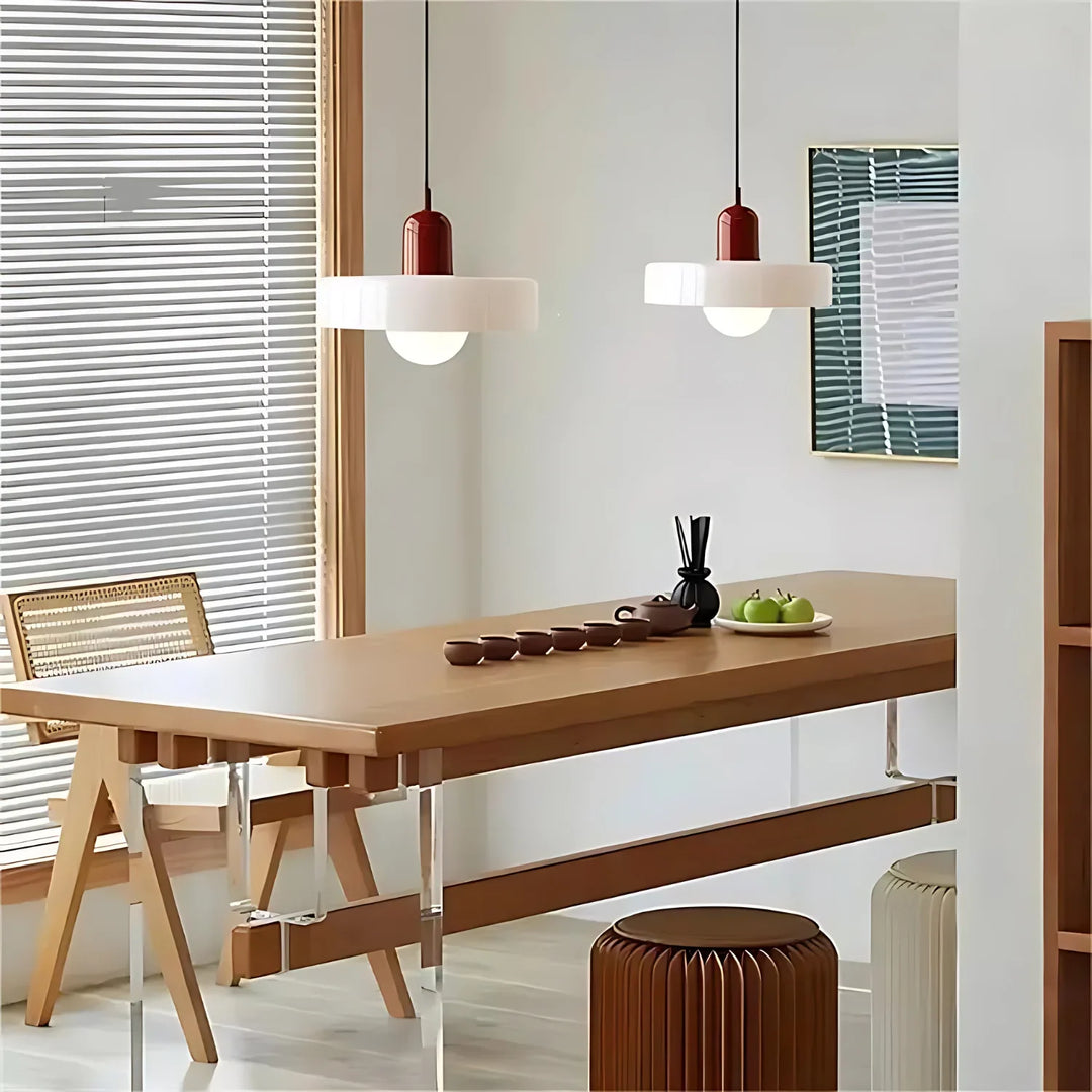 Celeste Élégance - Stylish Pendant Lamp of Metal & Glass Noxord
