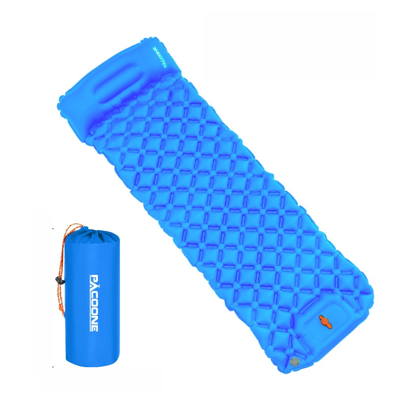 Compact sleeping mat with integrated pillow | Kalsten