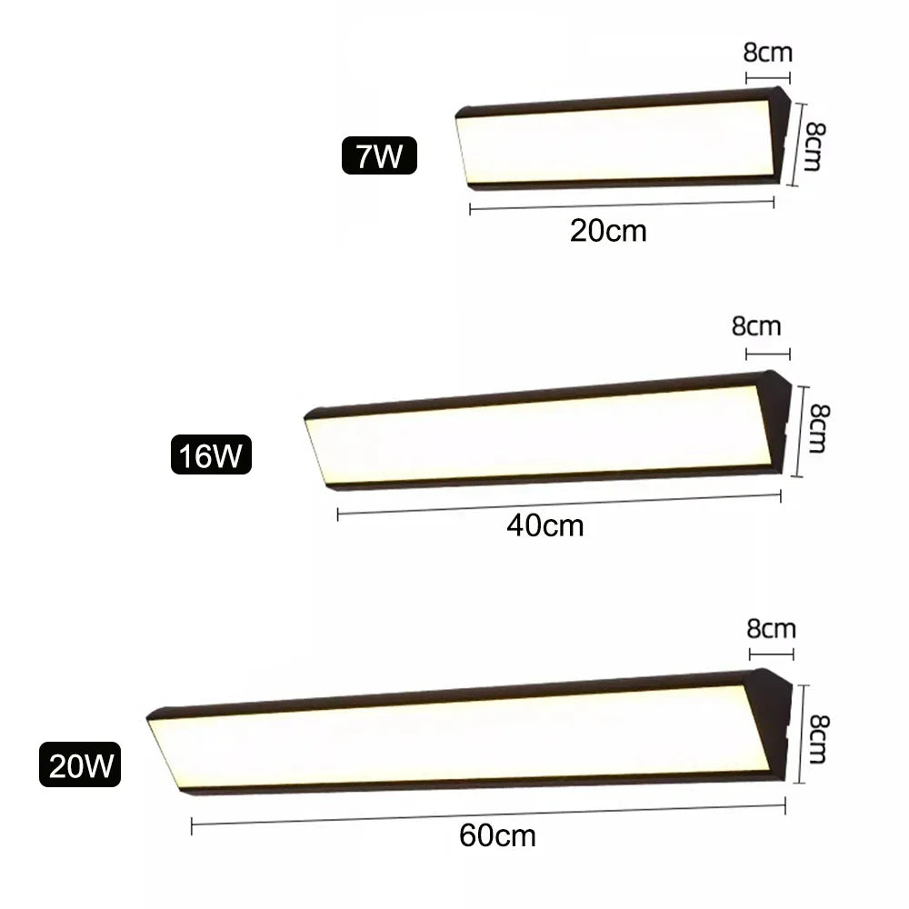 Aluminum Outdoor LED Wall Lamp Noxord