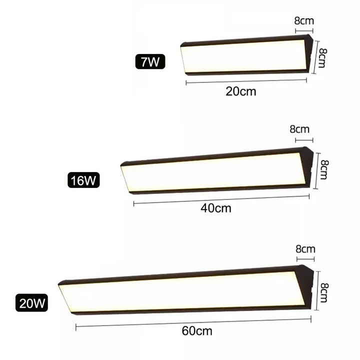 Aluminum Outdoor LED Wall Lamp Noxord