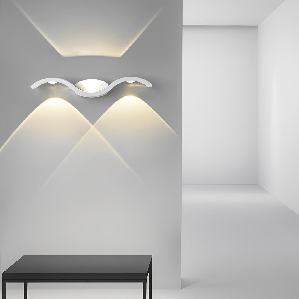 Outdoor LED Up & Down Wall Lamp Noxord