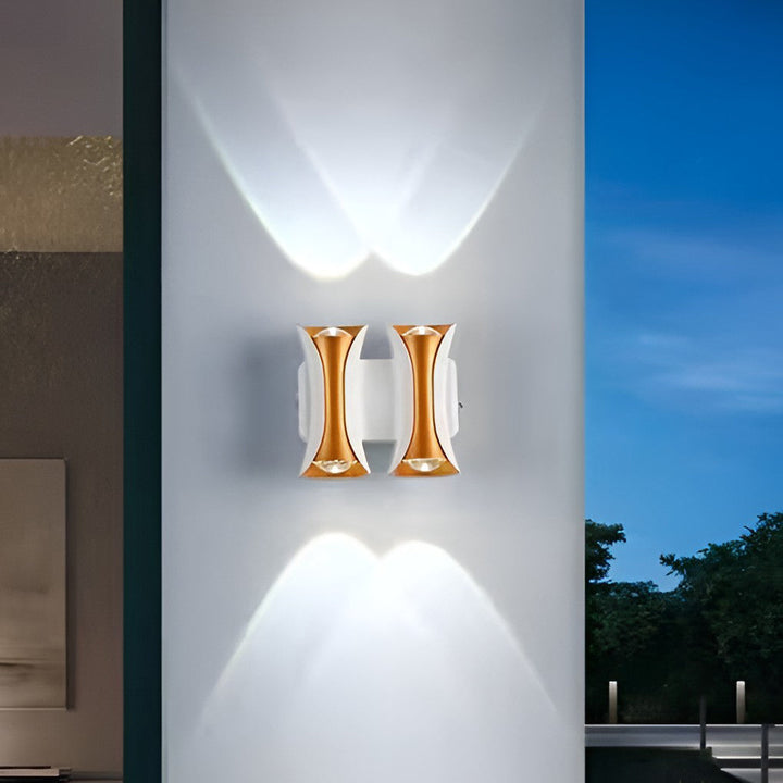 Waterproof Up and Down Lights LED Modern Outdoor Wall Sconce Lighting | Kalsten