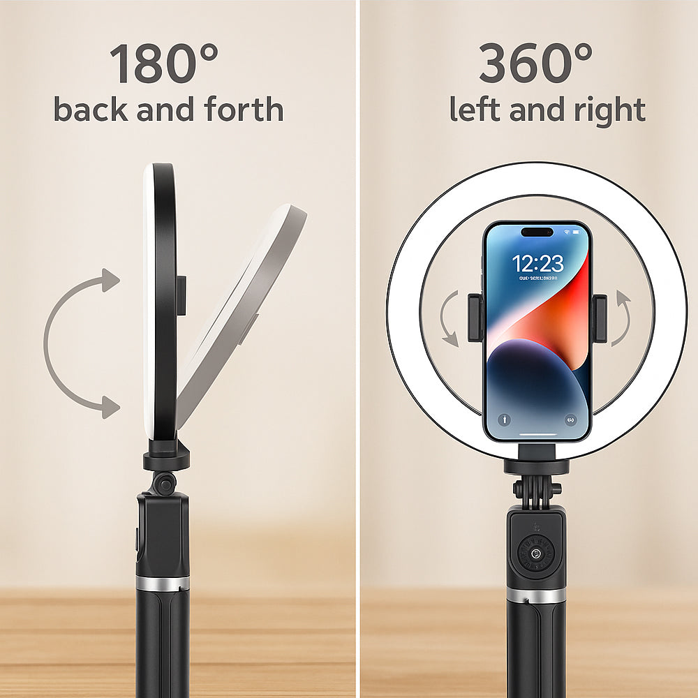 Ring Light with Remote Control & Tripod – 3 Color Temperatures – P220-Q | Kalsten