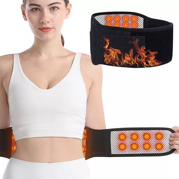 Kalsten | Magnetic Therapy Heat Back Support Belt – Adjustable Support for Lower Back, Breathable Fabric