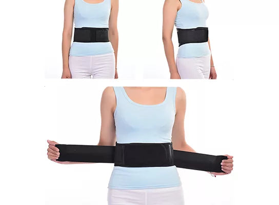 Kalsten | Magnetic Therapy Heat Back Support Belt – Adjustable Support for Lower Back, Breathable Fabric