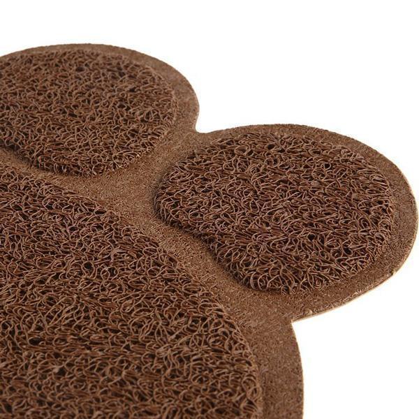 Paw Print Pet Feeding Litter Mat | Kalsten