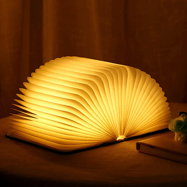 Foldable Book Lamp with Warm LED Lighting - StoryGlow | Kalsten
