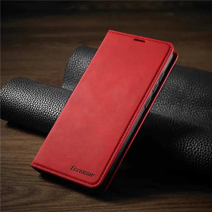 Leather Magnetic Phone Case Slim Shockproof Cover Noxord
