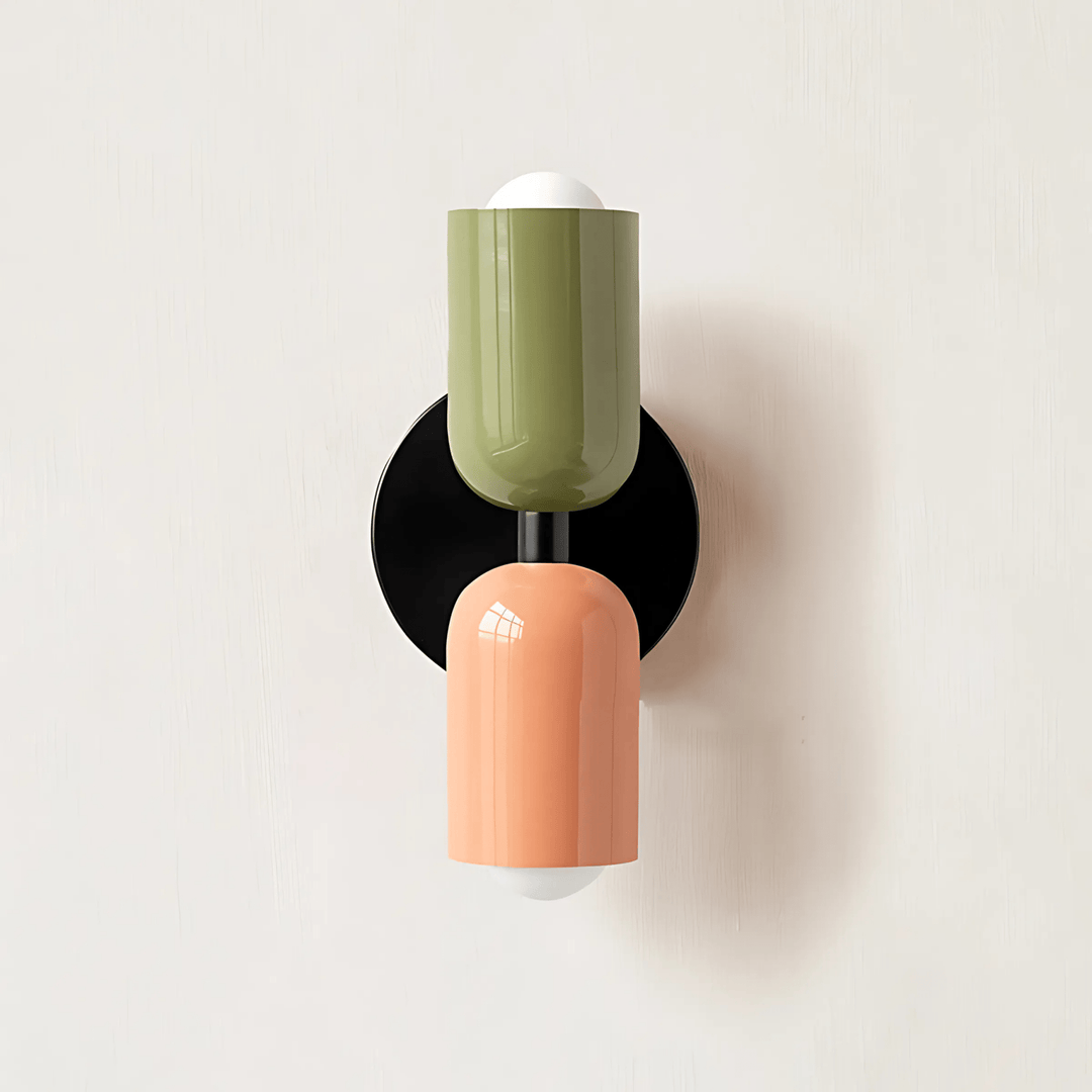 Piccadilly | Vibrant Colorful Metal Wall Light Fixture for Dynamic Spaces | Kalsten