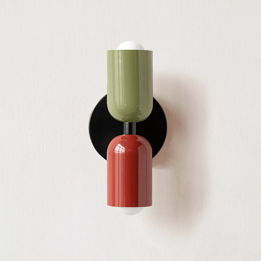 Piccadilly | Vibrant Colorful Metal Wall Light Fixture for Dynamic Spaces | Kalsten