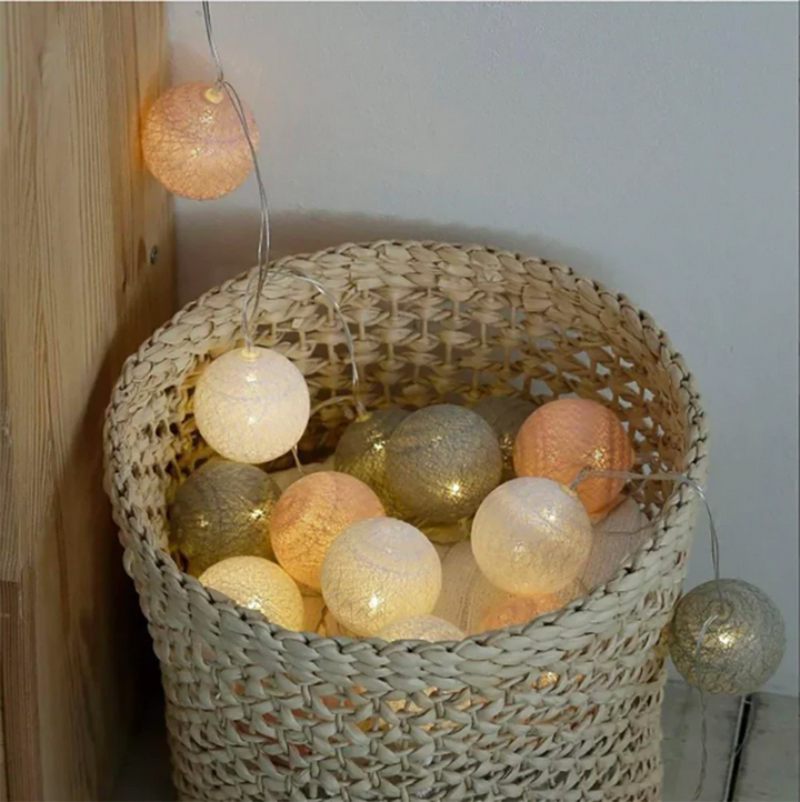 Kalsten | Cotton Ball Garland