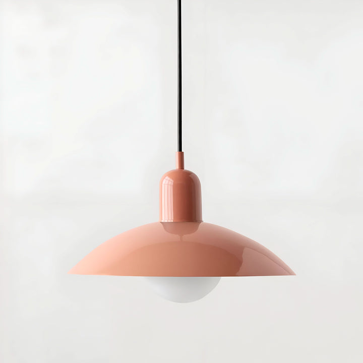 Noxord | Modern Macaron Bauhaus Pendant Light – Iron Shade