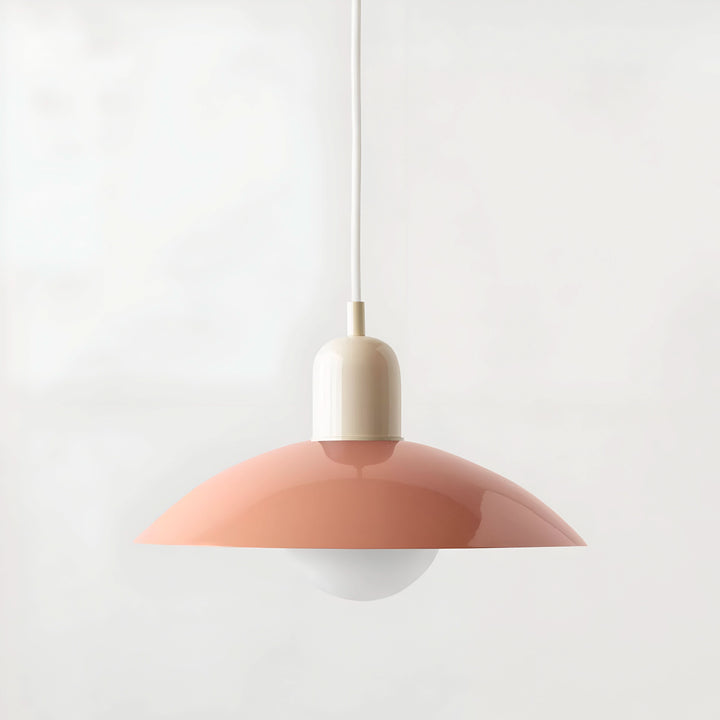Noxord | Modern Macaron Bauhaus Pendant Light – Iron Shade