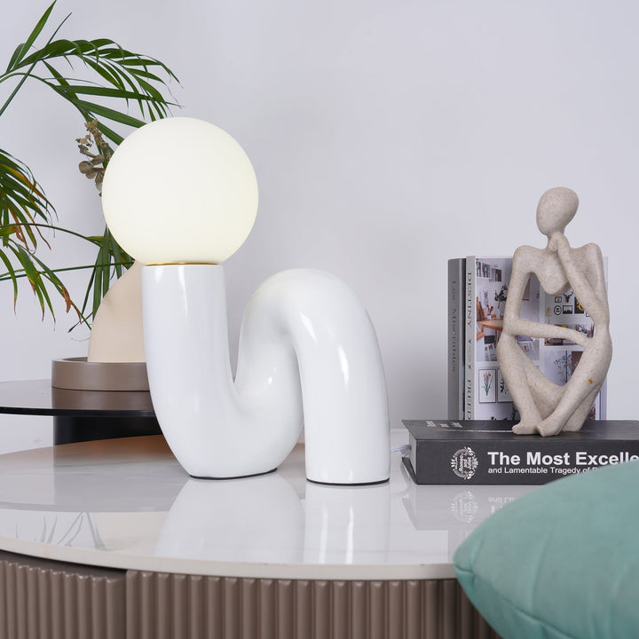 Playful N Shape Reading light Table Lamp | Kalsten