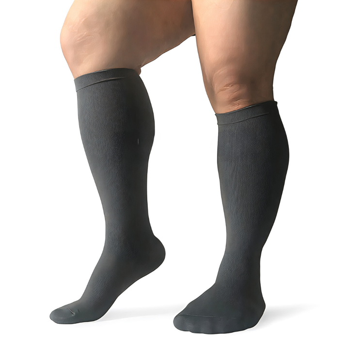 Kalsten | Plus Size Knee High Compression Socks | Wide Calf Graduated