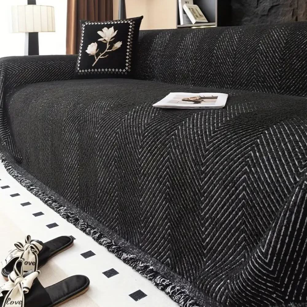 Kalsten | Herringbone Sofa Cover, splash-proof and non-slip