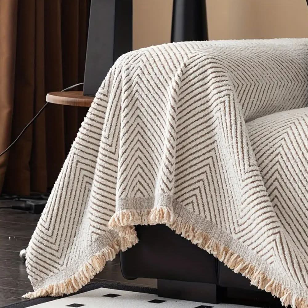 Kalsten | Herringbone Sofa Cover, splash-proof and non-slip